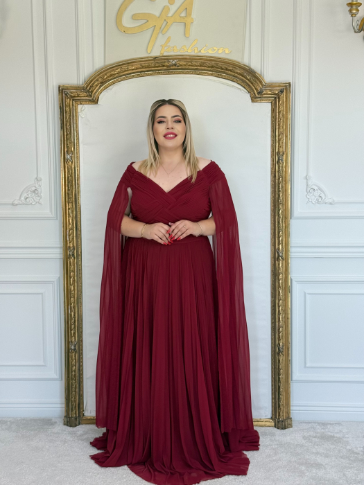 Rochie Dealli Bordo [4]