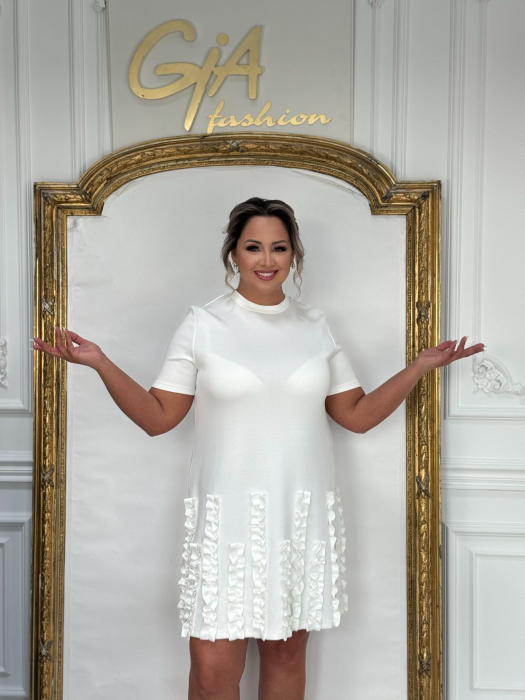 Rochie Delessa WHITE [2]