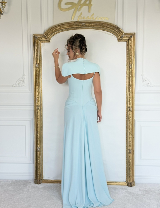 Rochie Delessa Babyblue [8]