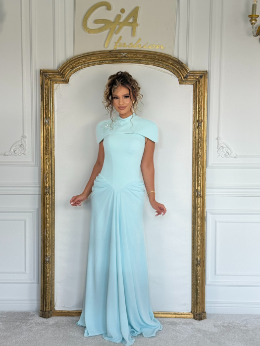 Rochie Delessa Babyblue [5]