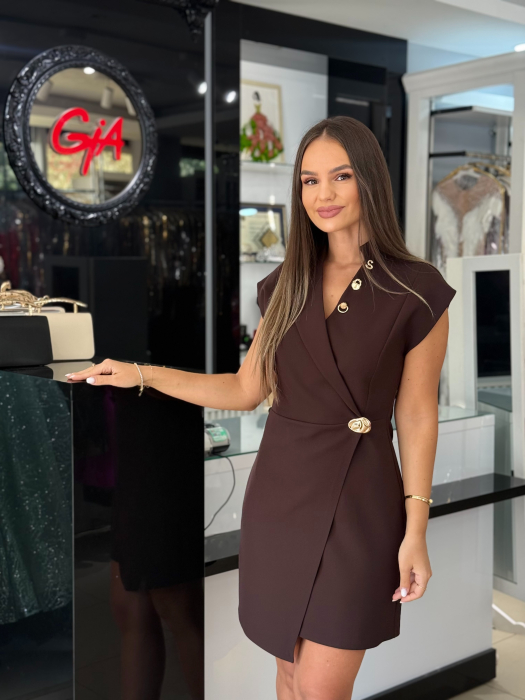 Rochie Delessa Brown [4]