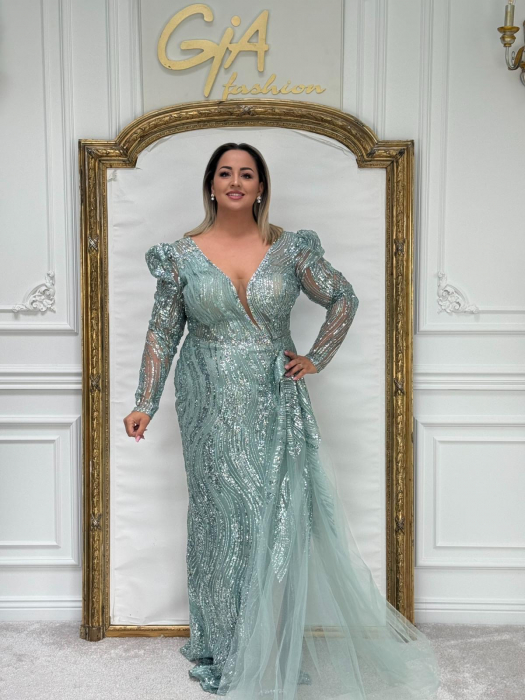 Rochie Dellassy Mint [2]