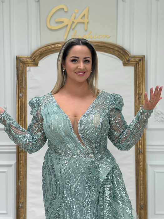Rochie Dellassy Mint [3]