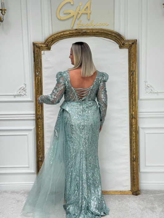 Rochie Dellassy Mint [5]