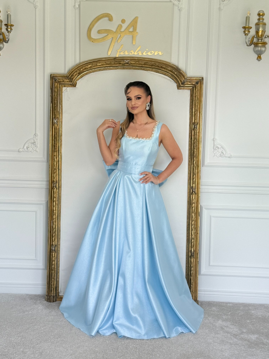 Rochie Dellia Babyblue [5]