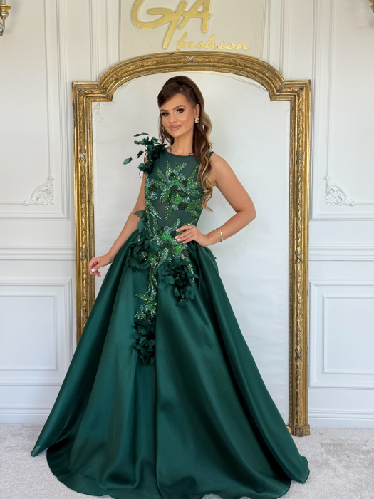 Rochie Dellini Green [3]
