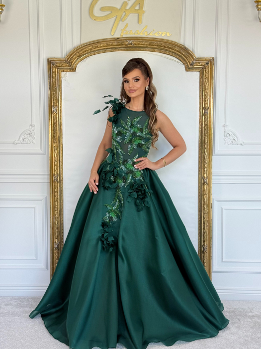 Rochie Dellini Green [6]