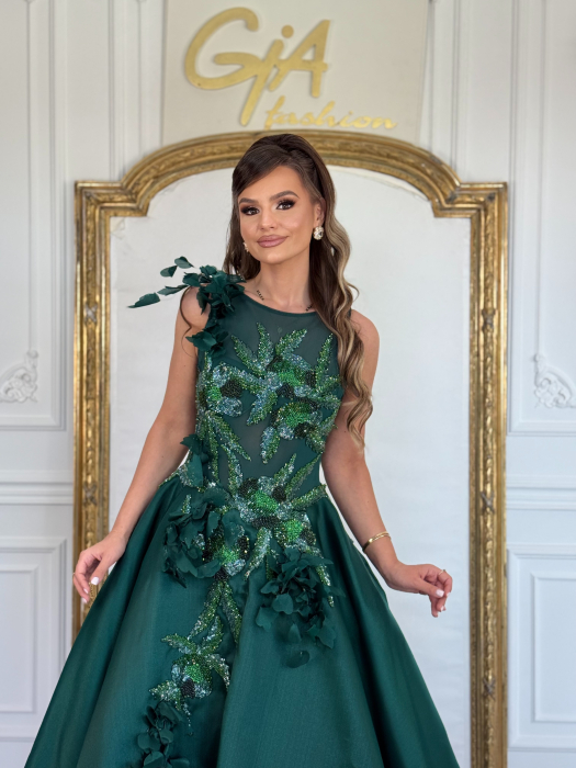 Rochie Dellini Green [4]