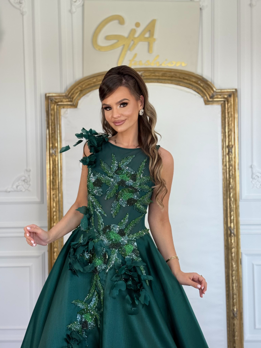 Rochie Dellini Green [7]