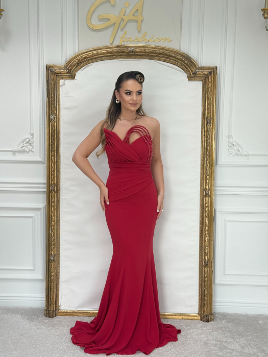 Rochie Dellisy Red [5]