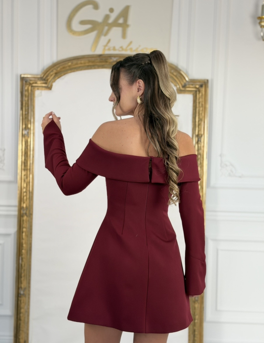 Rochie Demada Bordo [4]