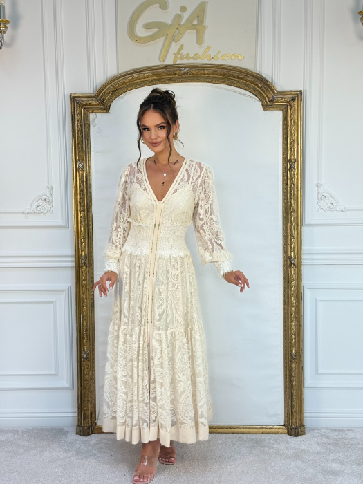 Rochie Denary Crem [3]