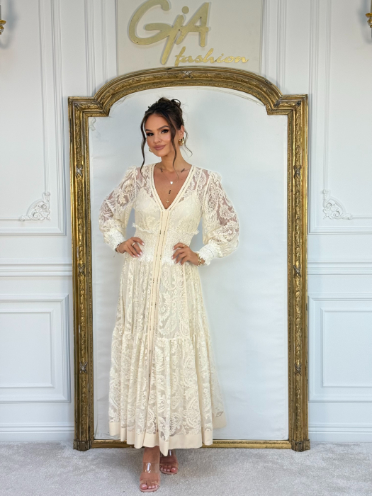 Rochie Denary Crem [7]