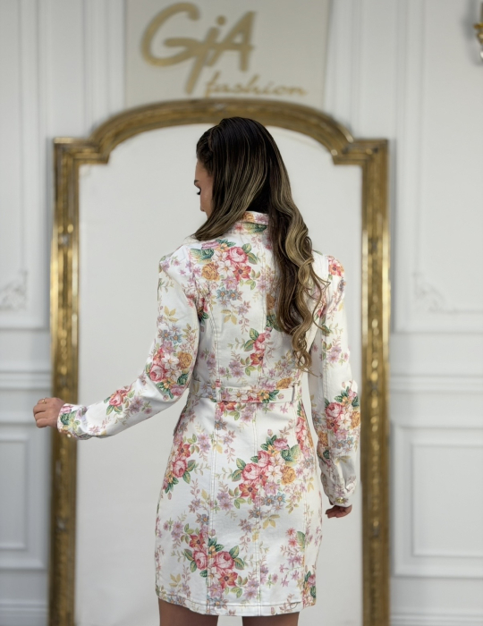 Rochie Denim Mevilla White [7]