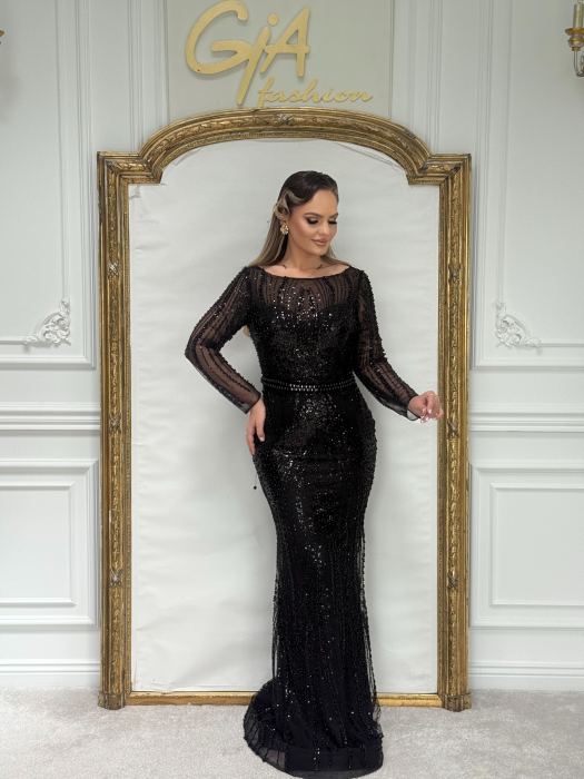 Rochie Deralia Black [5]