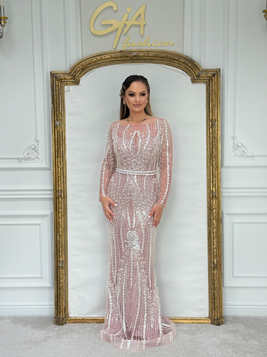 Rochie Deralia Pink [6]