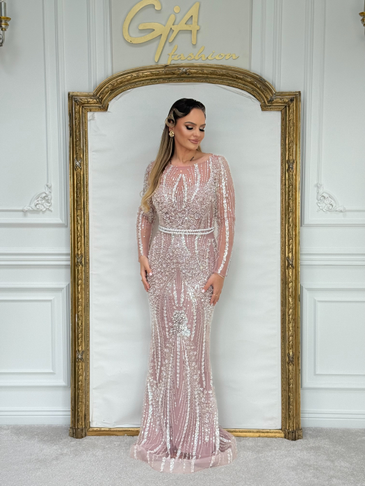 Rochie Deralia Pink [9]