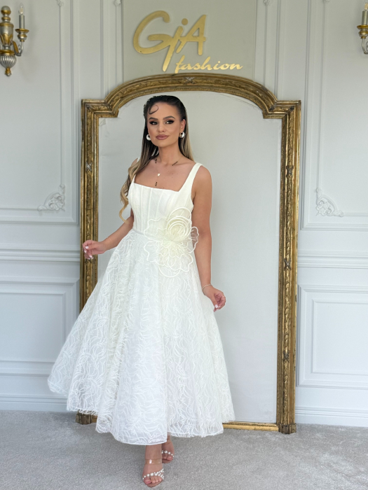 Rochie Derassa WHITE [3]