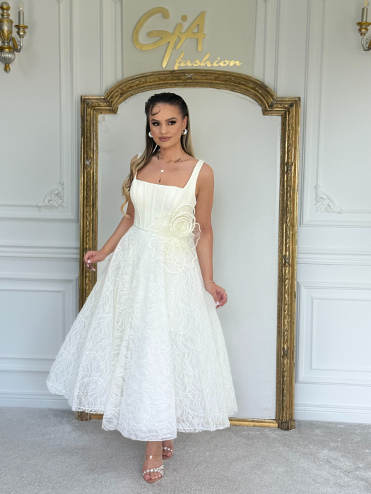 Rochie Derassa WHITE [6]