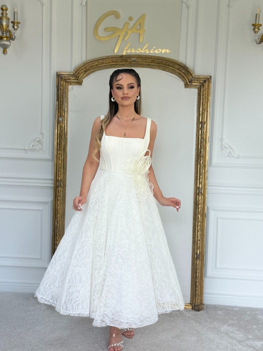 Rochie Derassa WHITE [8]