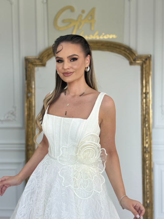 Rochie Derassa WHITE [4]