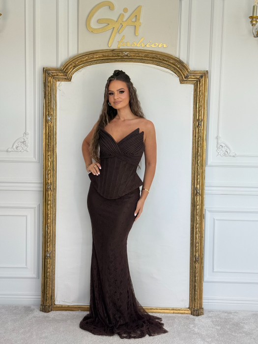 Rochie Devellia Brown [5]