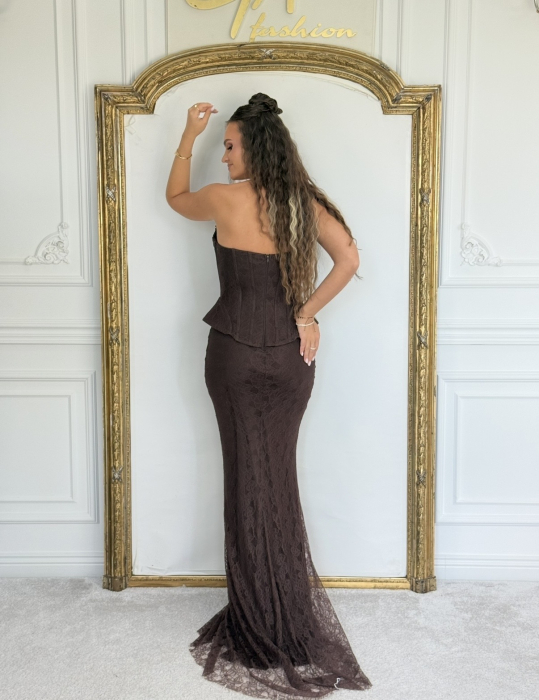 Rochie Devellia Brown [8]