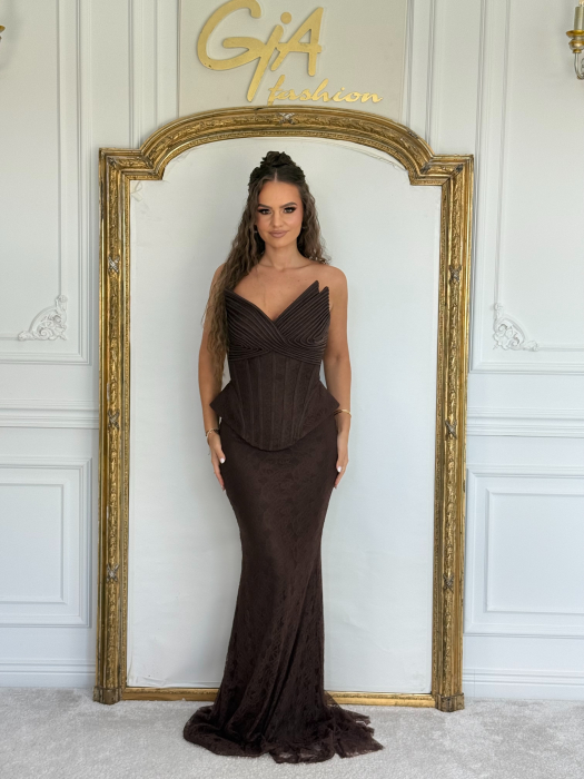 Rochie Devellia Brown [6]