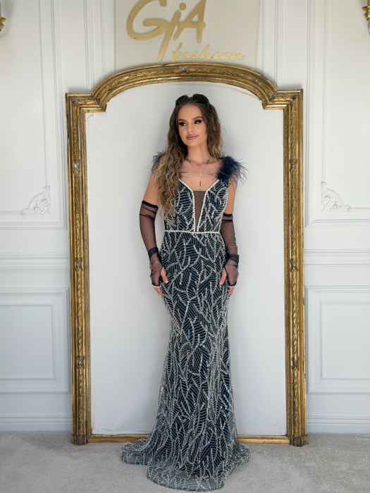 Rochie Dezalla Blue [6]