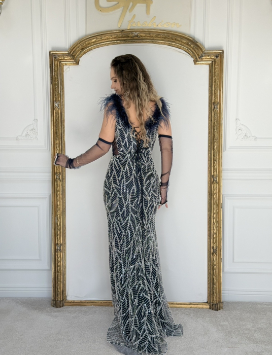 Rochie Dezalla Blue [8]