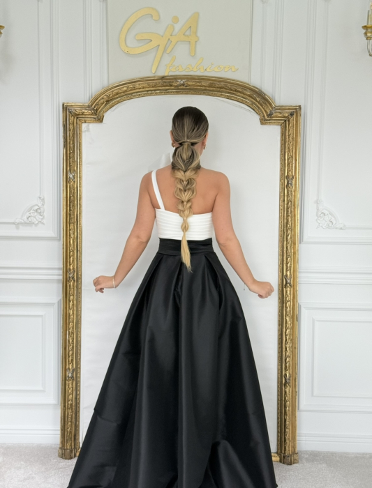 Rochie Duo Messy BLACK AND WHITE [9]
