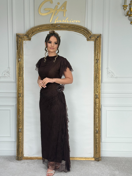 Rochie Ecassa Brown [6]