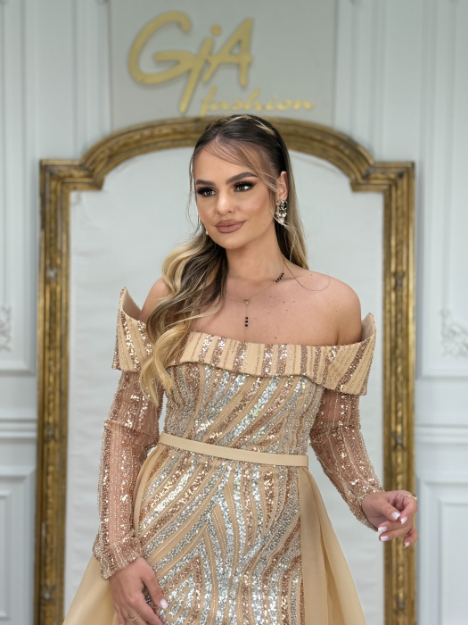 Rochie Edissa GOLD [2]