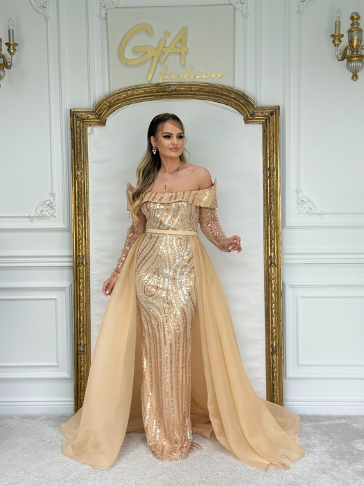 Rochie Edissa GOLD [5]