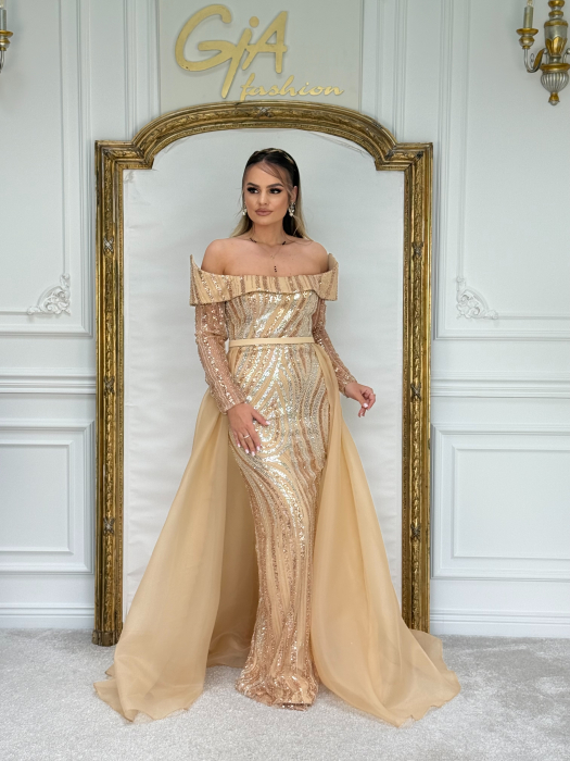 Rochie Edissa GOLD [8]