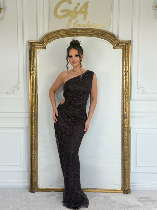 Rochie Efissia Brown [5]