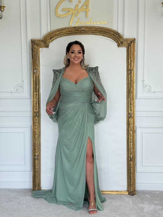 Rochie Ekallia GREEN [4]