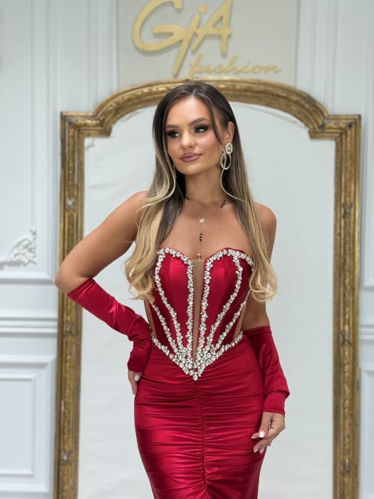Rochie Emada Red [4]