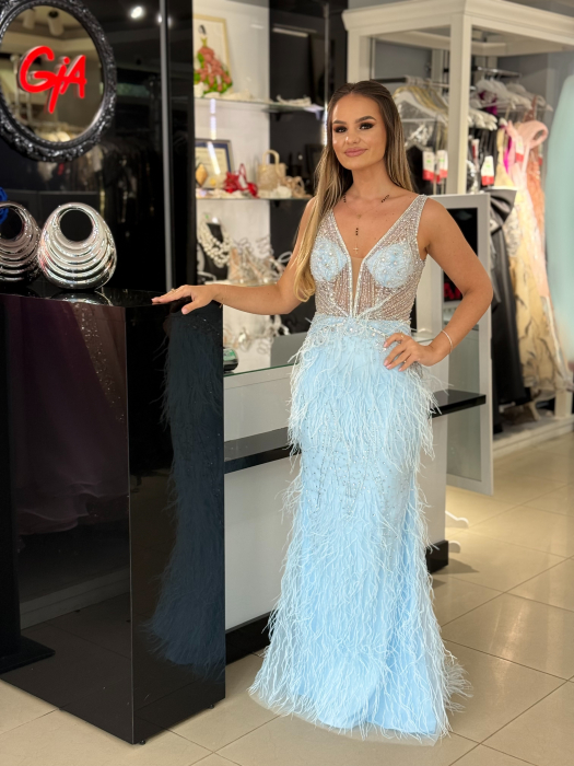 Rochie Emaria Babyblue [4]