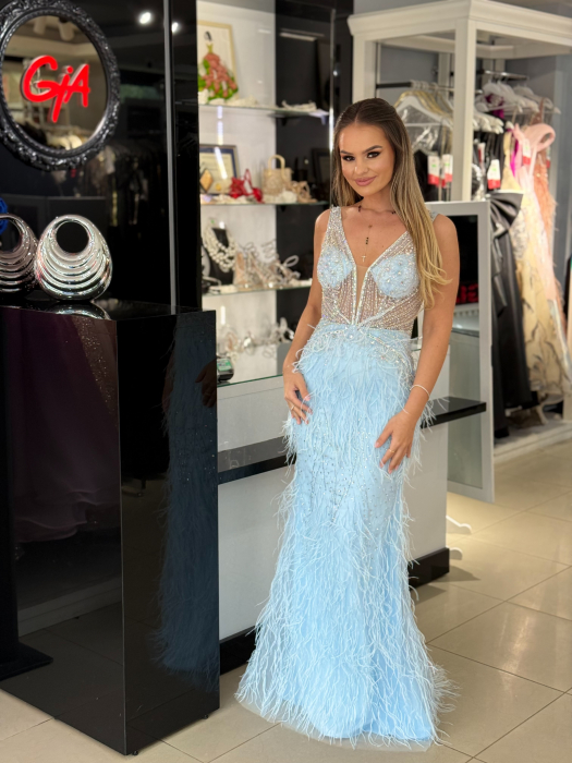 Rochie Emaria Babyblue [7]