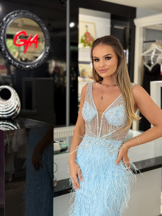 Rochie Emaria Babyblue [2]