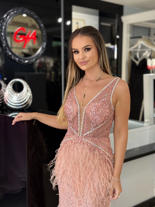 Rochie Emaria Pink [2]