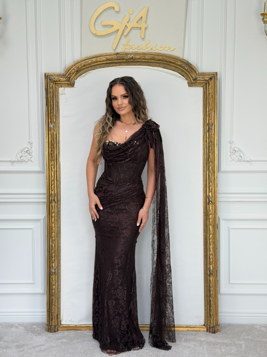 Rochie Emilly Brown [7]