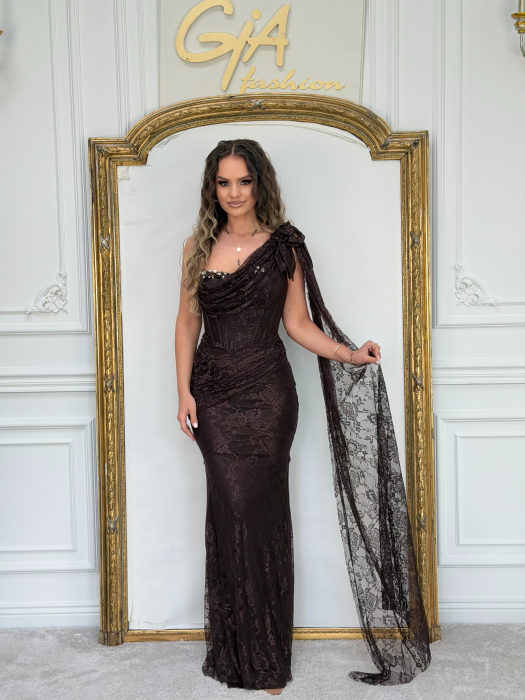 Rochie Emilly Brown [4]