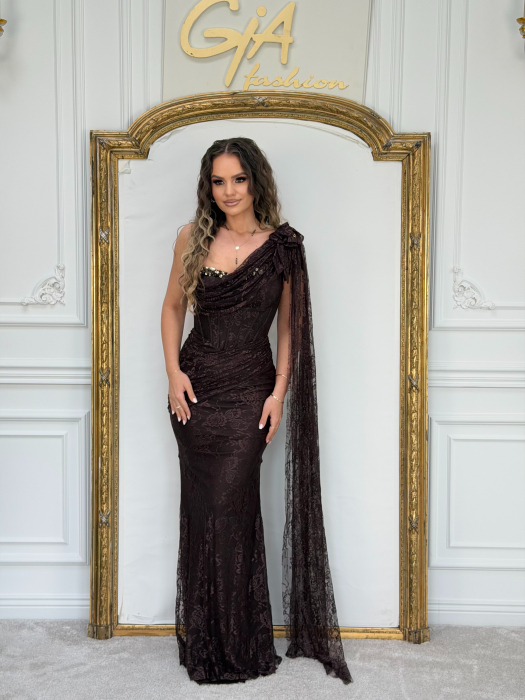 Rochie Emilly Brown [5]