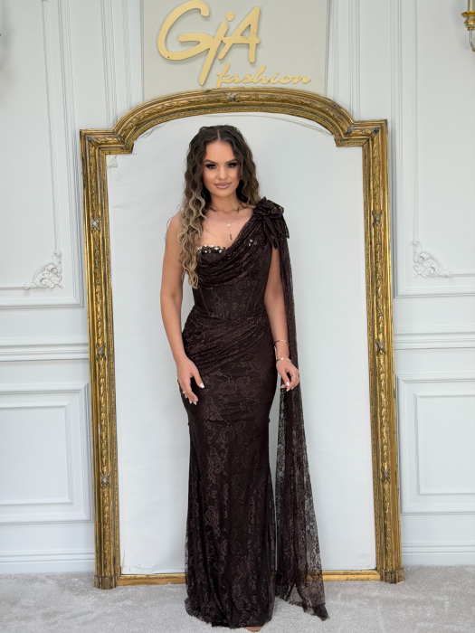 Rochie Emilly Brown [6]
