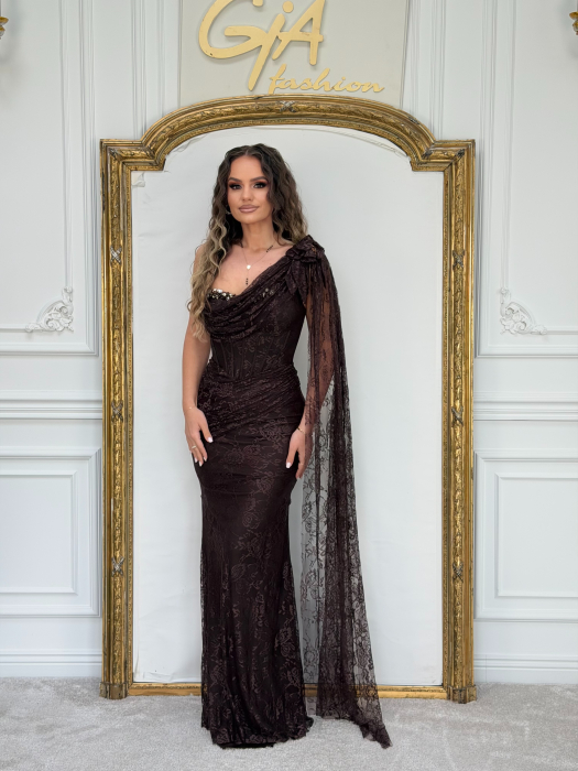 Rochie Emilly Brown [8]