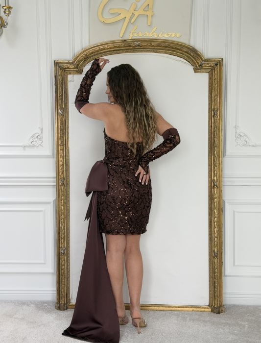 Rochie Emissy Brown [9]