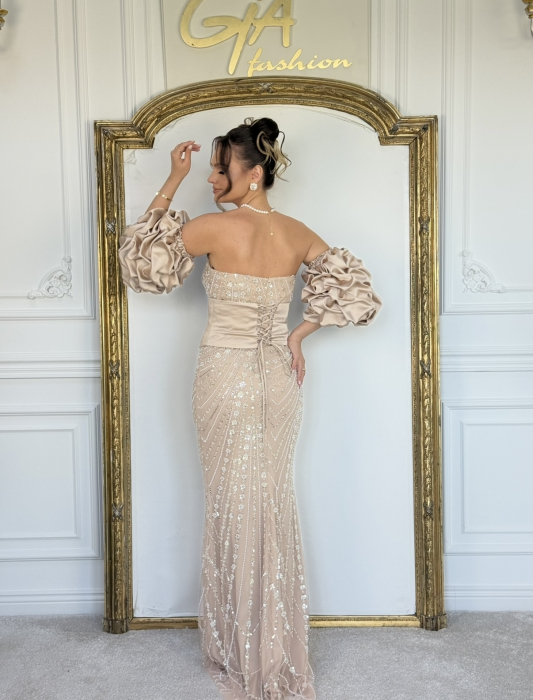 Rochie Erezia Beige [11]