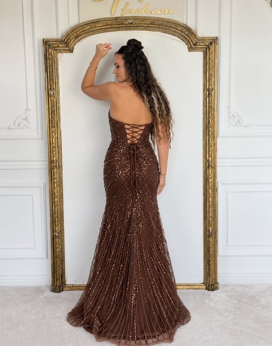 Rochie Esella Brown [3]